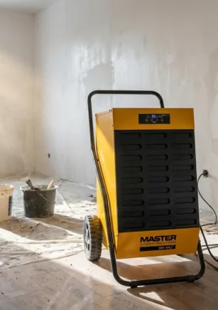 Master DH 44 odvlaživač za isušivanje zidova nakon žbukanja - apartmanska renovacija