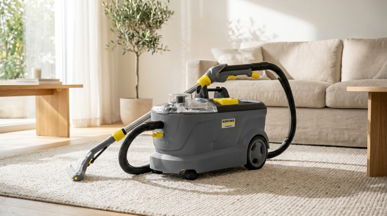 Karcher Puzzi 10/1 Edition - profesionalni najam dubinskog čistača za tepihe i tapecirano